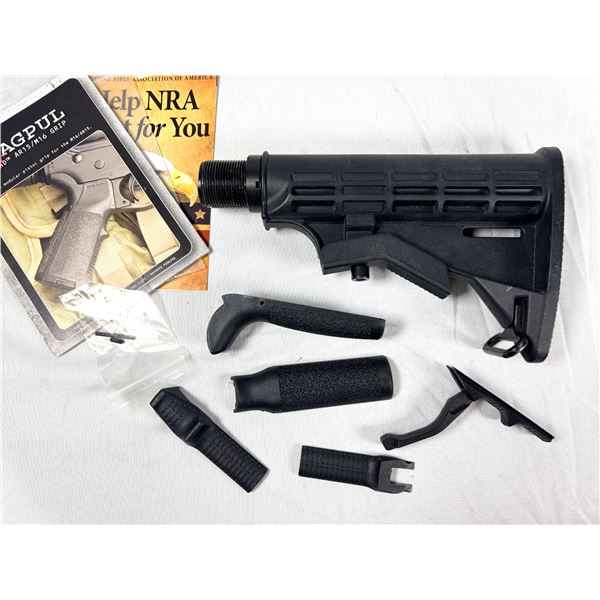 AR 15 Stock & Extra Pieces