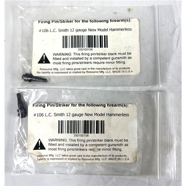 LC Smith Hammerless 12 Gauge Firing Pins x2