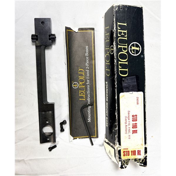 Leupold STD 110 Savage Long Action Base
