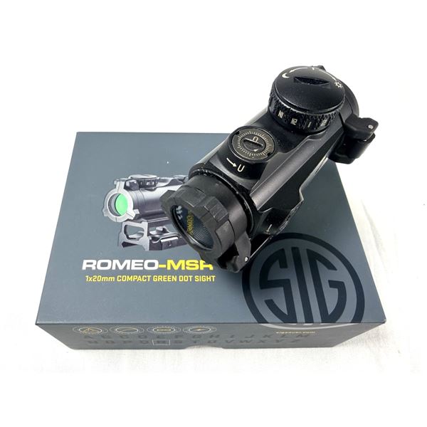 Sig Sauer Romeo-MSR 1x20mm Green Dot Sight