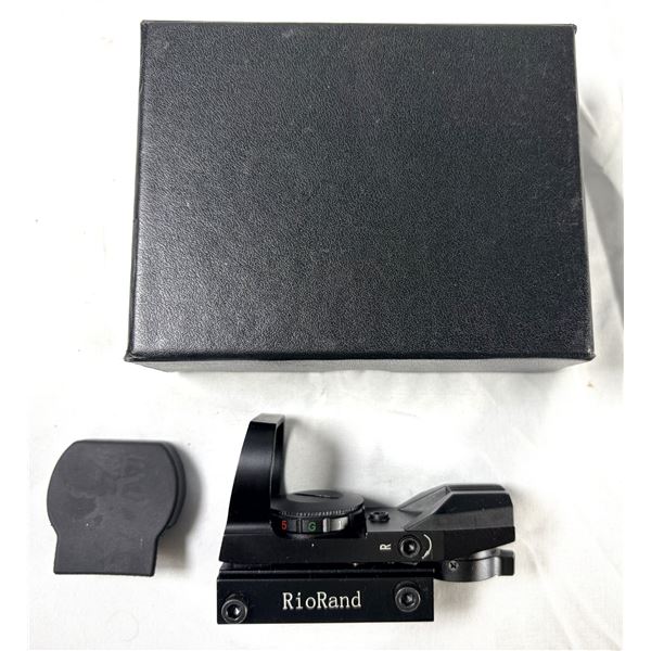 RioRand Tactical 4 Reticle Dot Sight - Red/Green
