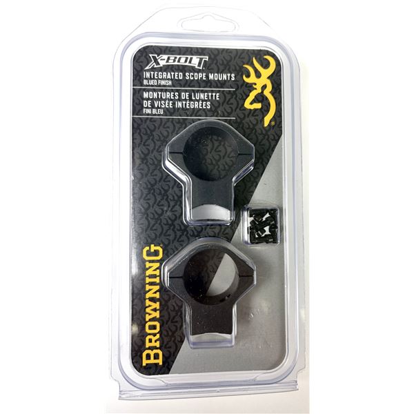 Browning 1 Inch Low A-Bolt Intergrated Scope Mounts NEW
