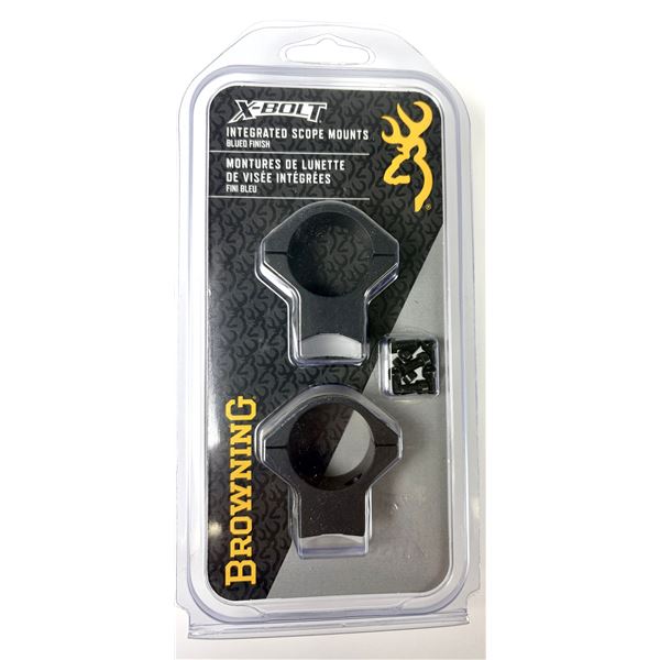 Browning 1 Inch Low A-Bolt Intergrated Scope Mounts NEW