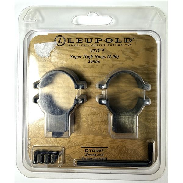 Leupold STD Super High Rings Scope RIngs NEW