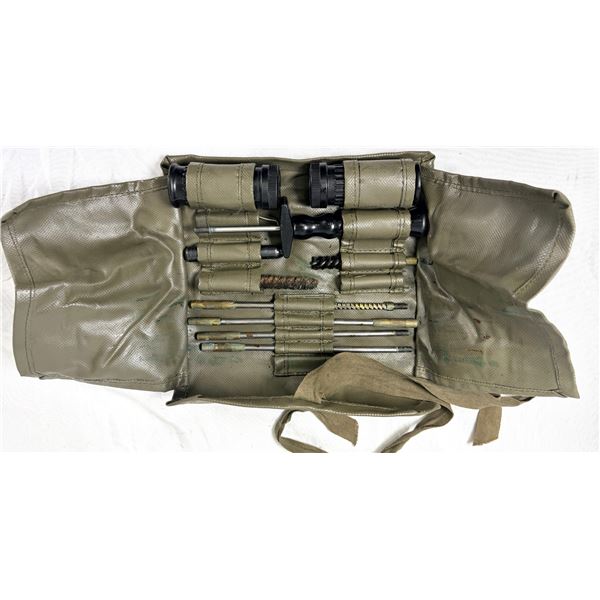 Swiss MIlitary Rifle Cleaning Kit w/ Rollup Case