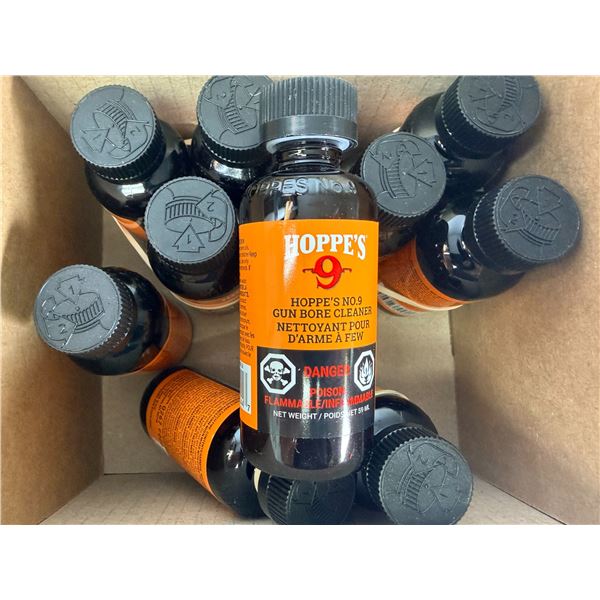 Hoppes LOT - No 9 Gun Bore Cleaner x10 Bottles