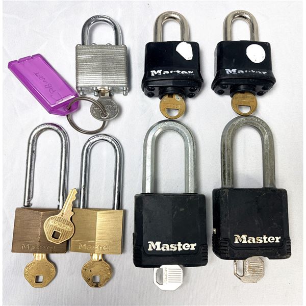 x7 Locks With Keys