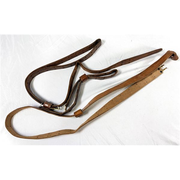 x2 Leather Rifle Slings