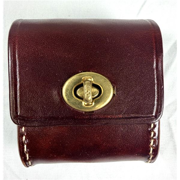 Triple K 22LR Cartridge Carrier Pouch - Leather NEW
