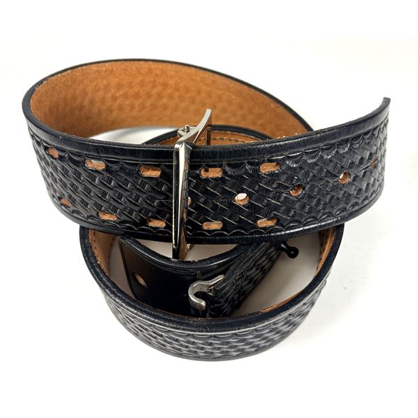 De Santis Leather Duty Belt - 36 Inch
