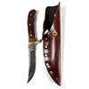 Image 3 : Buck Akonua VINTAGE Skinning Knife w/ Sheath