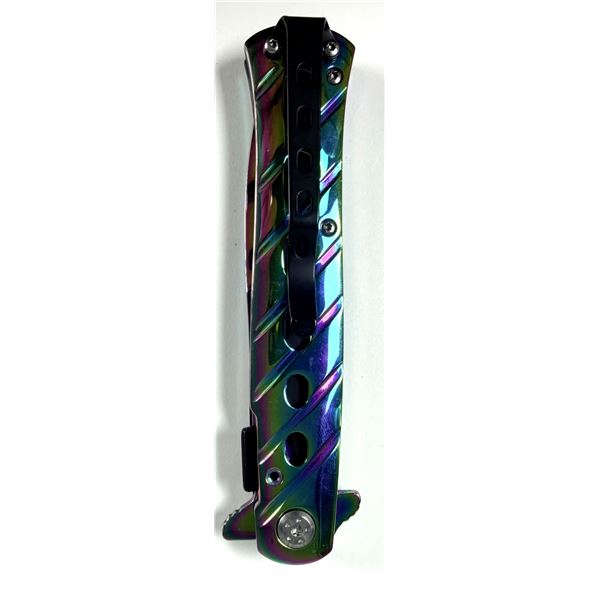 Rainbow Spring Folding Kinfe - NEW
