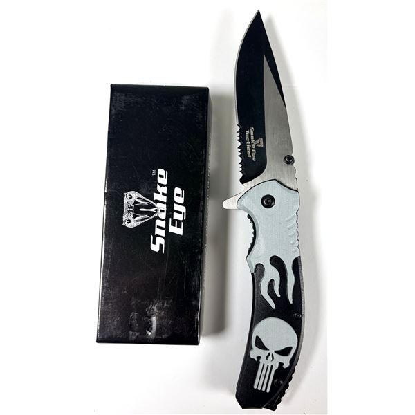 Snake Eye Spring Assit Folding Knife NEW