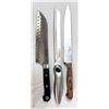 Image 1 : LOT of x3 Kitchen Knives - Oneida Sabatier