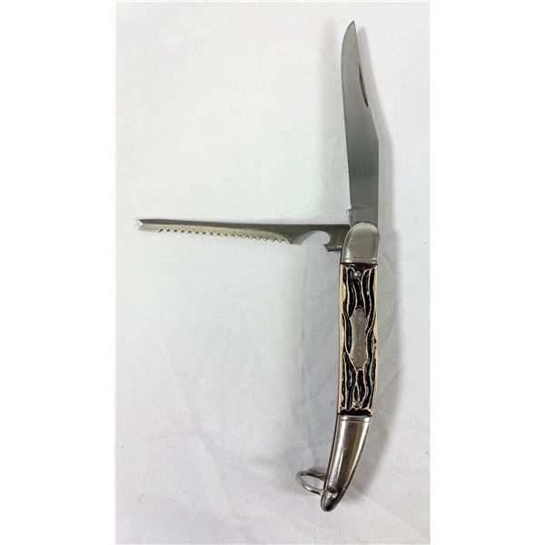 Colonial Fish Knife - Dual Blade Folding Knife
