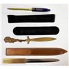 Image 1 : Vintaqe Letter Openers x3