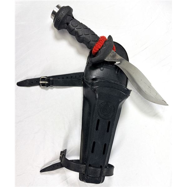 Wenoka 7903 Scuba Dive Knife w/ Scuba Pro Sheath