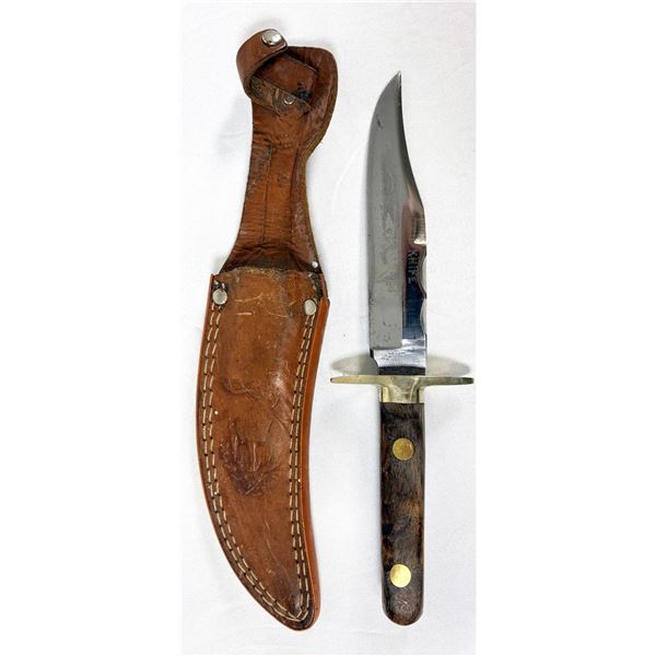 William Rodgers English Bowie Knife w/ Sheath