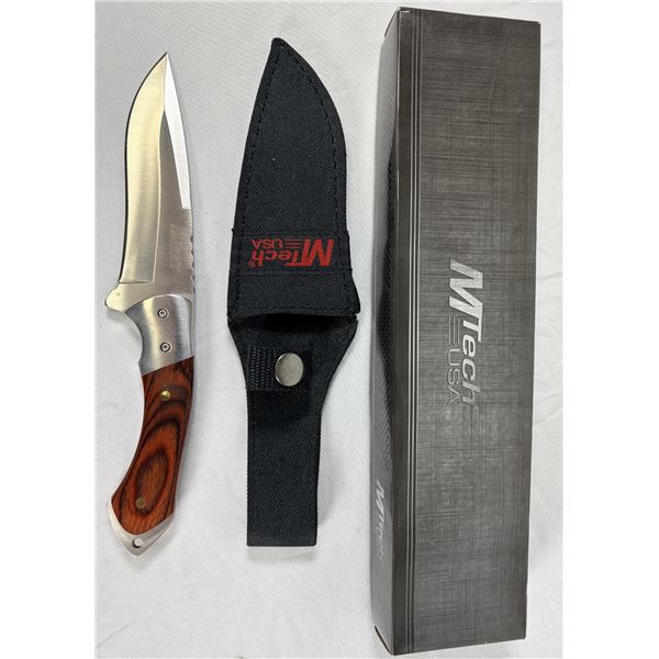 MTech Hunting Knife - 4.25 Inch Blade NEW
