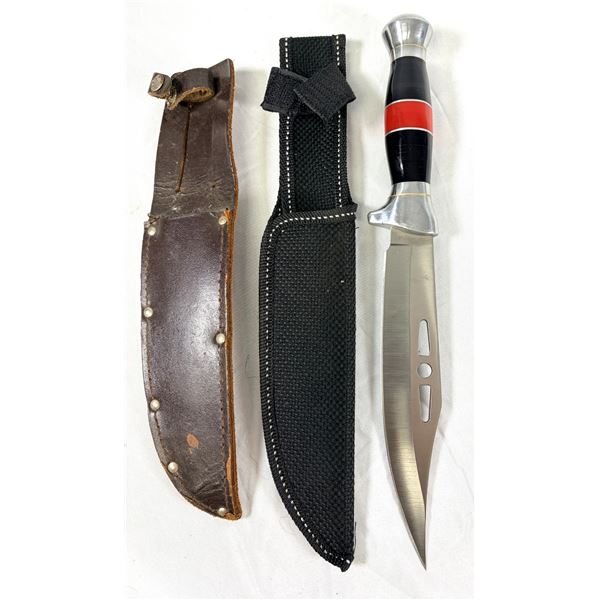 Iron Cross Knife w/ 2 Sheathes