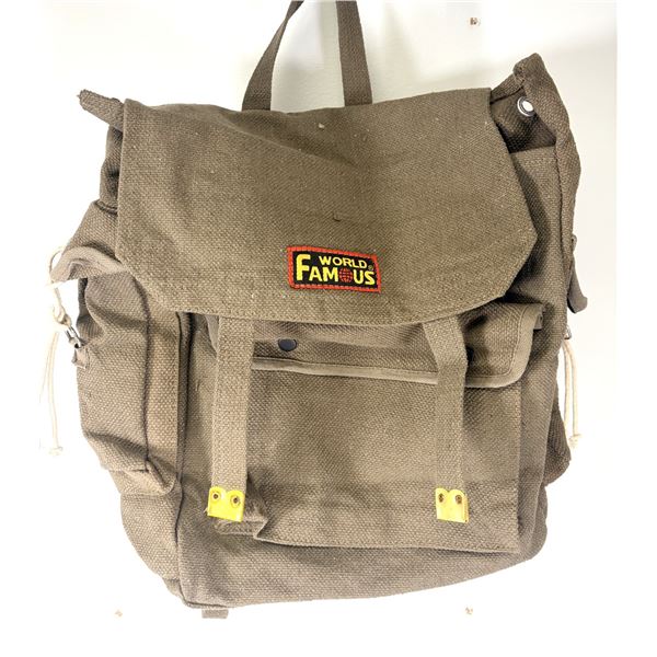 World Famous XL3 Cotton Mil-Style Bag