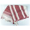 Image 1 : Red & White Shemagh Scarf (NEW)