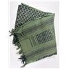 Image 1 : Black & Green Shemagh Scarf (NEW)