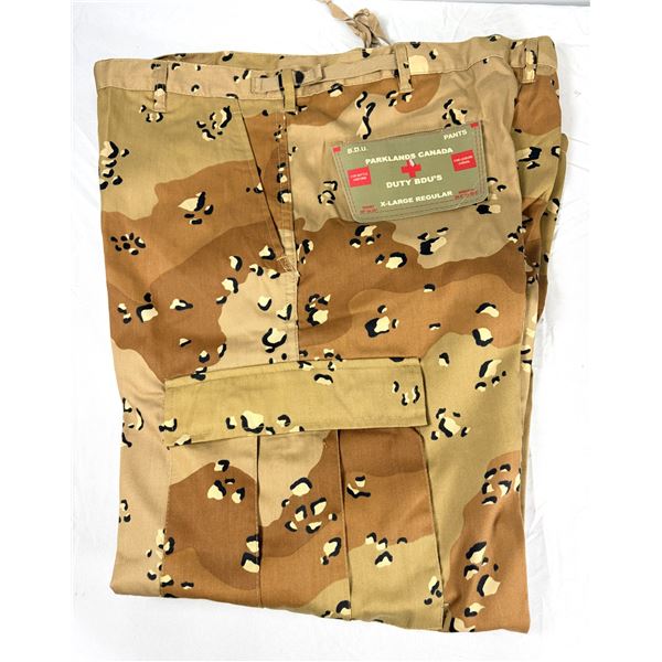 Parklands Desert 6 Camo BDU Pants XL - NEW