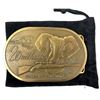 Image 1 : Weatherby Soild Brass Belt Buckle - Elephant