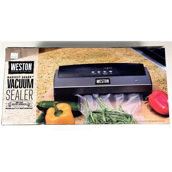 Weston Vacumm Sealer NEW - Harvest Guard