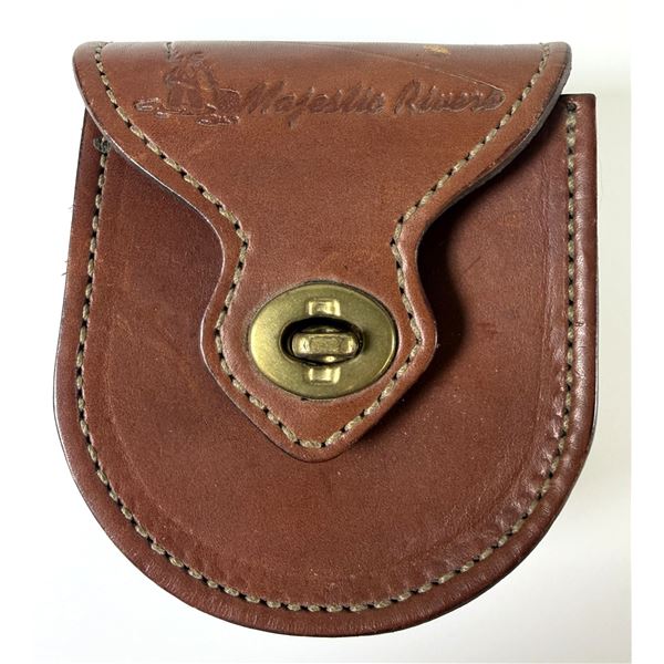 Majestic River Leather Reel Case