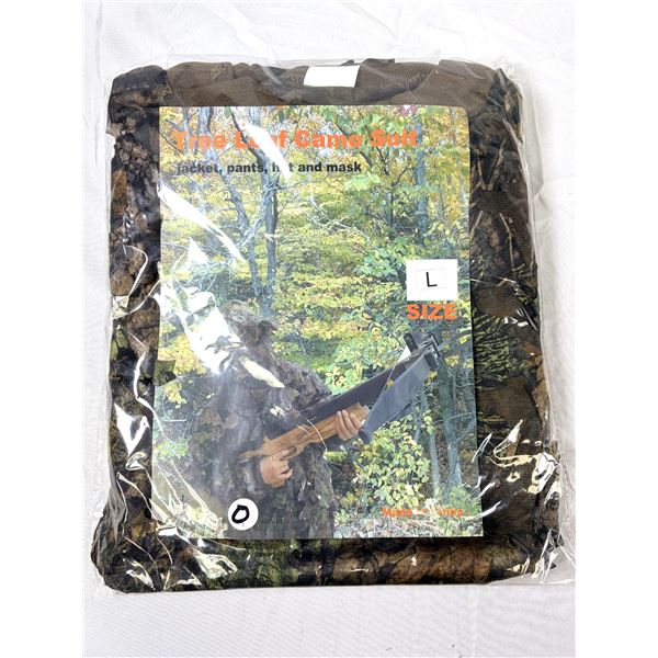 Tree Leaf Camo Suit - Large NEW