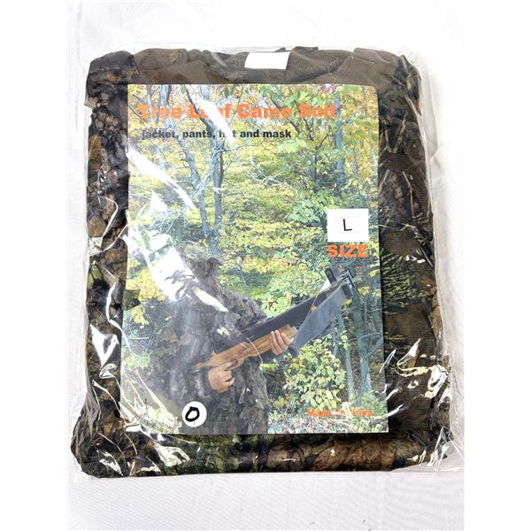 Tree Leaf Camo Suit - Large NEW