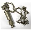 Image 1 : Vintage Police Whistle w/ Chain