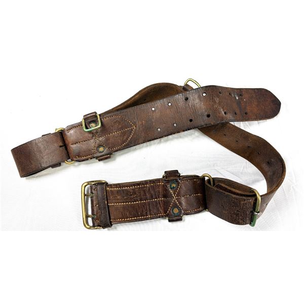 1916 Sam Brown Canadian Officer Belt