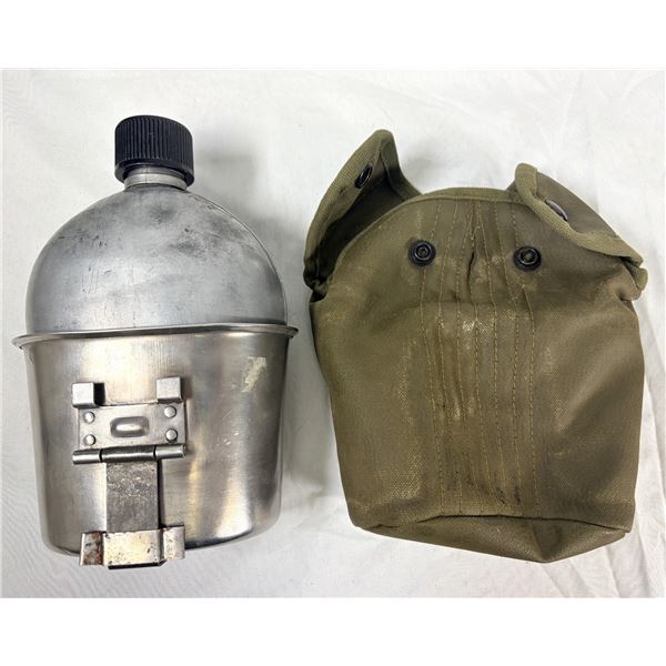 Metal Canteen & Pouch
