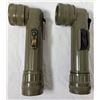 Image 2 : x2 Military Angle Flashlights - Surplus