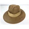 Image 1 : Australian Felt Bush Hat w/ Cap Badge