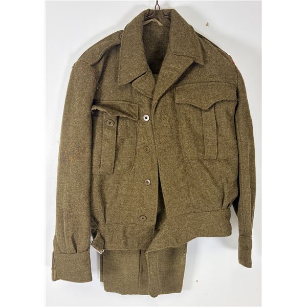 Canadian Army WOOL Jacket w/ Pants 1955 - Size1