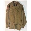 Image 1 : Canadian Army WOOL Jacket w/ Pants 1953 - Size 4