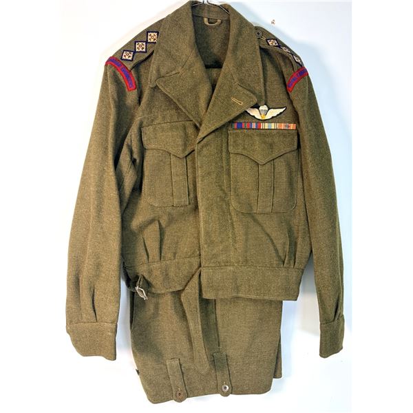 Canadian Army WOOL Jacket w/ Pants 1951 - Size 11