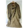 Image 1 : Canadian Army Wool LONG Coat - 1949 Size 9