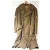 Image 1 : Canadian Army Wool LONG Coat - Large