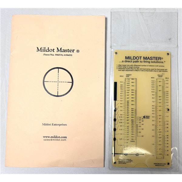 Mildot Master - Instructional Manual