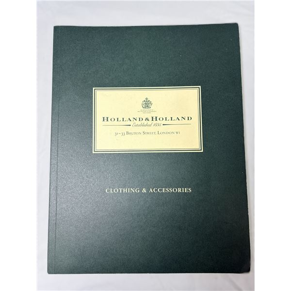 Holland & Holland Luxury Shooters Catalog