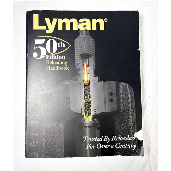 Lyman 50th Edition Reloading Handbook