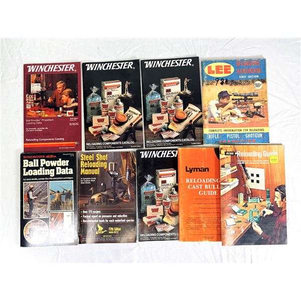 x9 Reloading Booklets - Winchester Lee