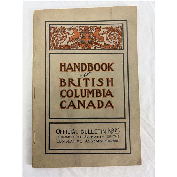 1911 Handbook of British Columbia
