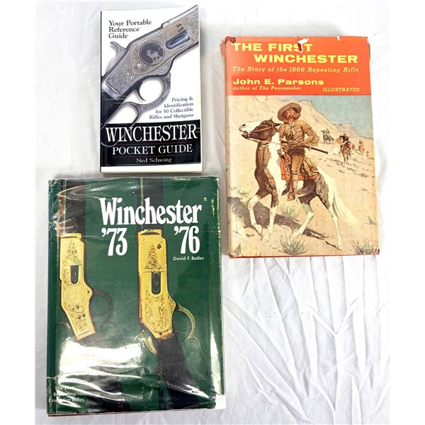 Winchester Books LOT x3