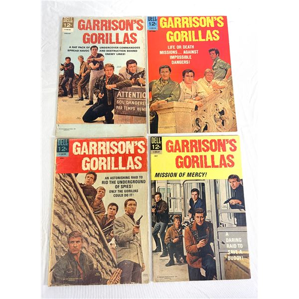 x4 Garrisons Gorillas Comics